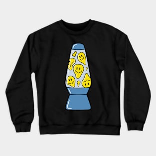 Smiley lava lamp Crewneck Sweatshirt